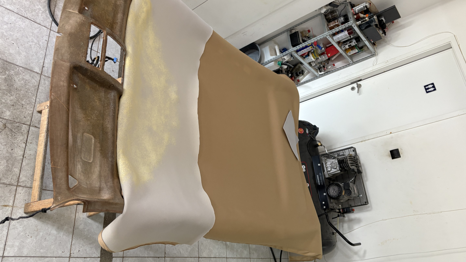 Restauro de Forro do Tejadilho